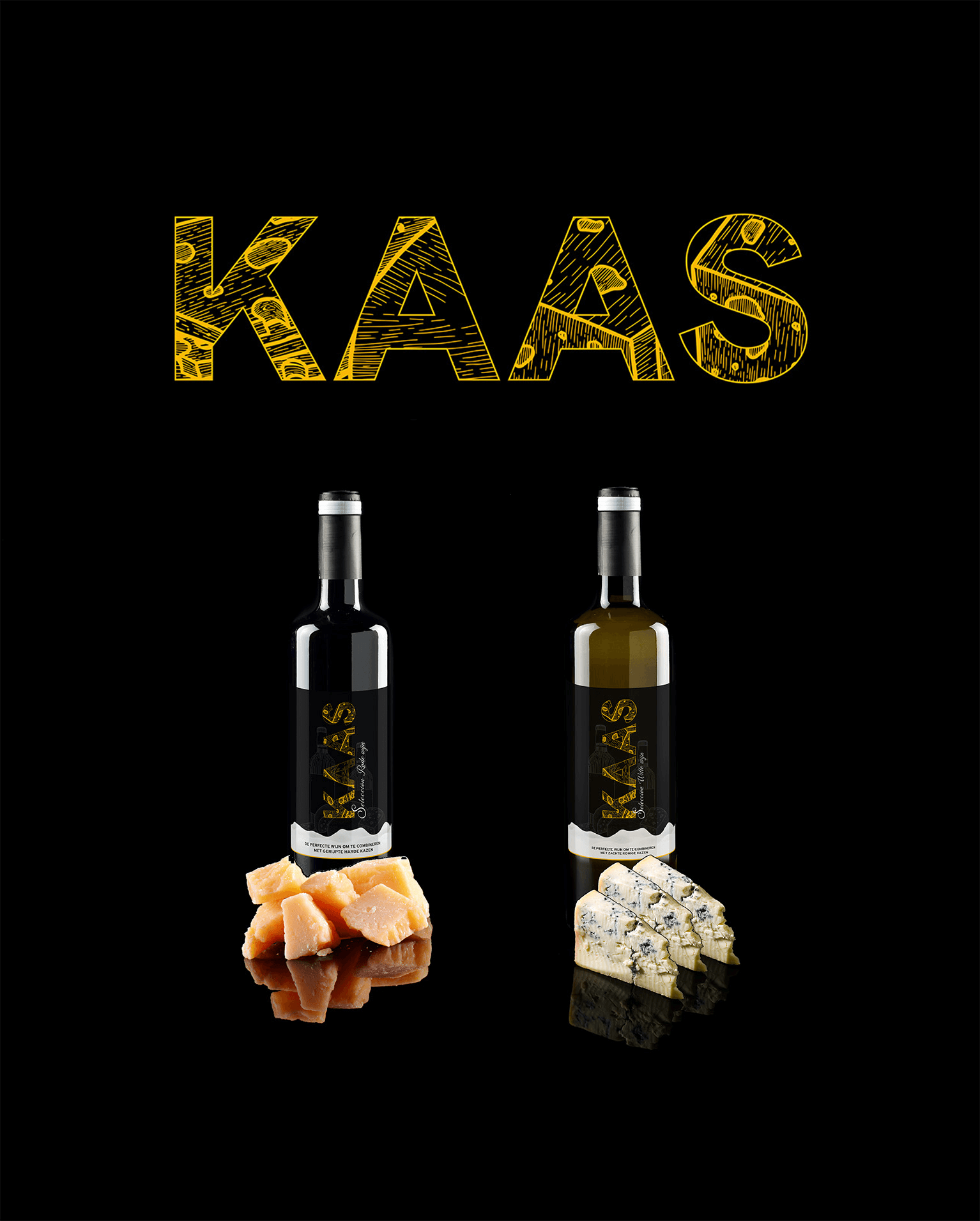 Kaas wine bottles